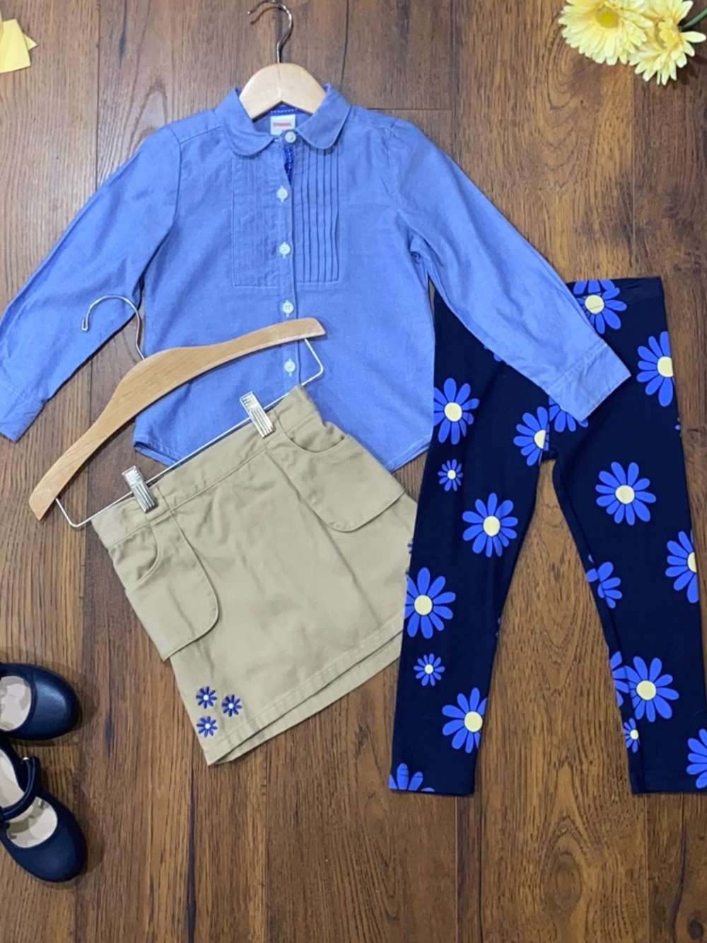 🌂Gymboree ‘Flower Showers’ 3-Piece Set